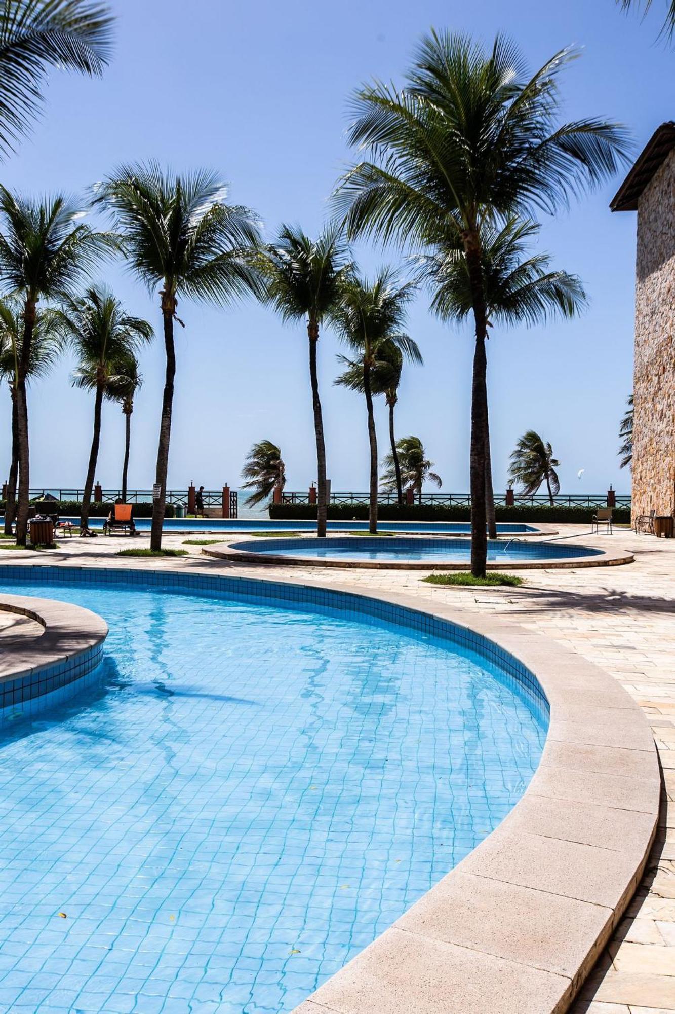 Kariribeach319A Flat 1Q Com Vista Maravilhosa Cumbuco Exterior foto